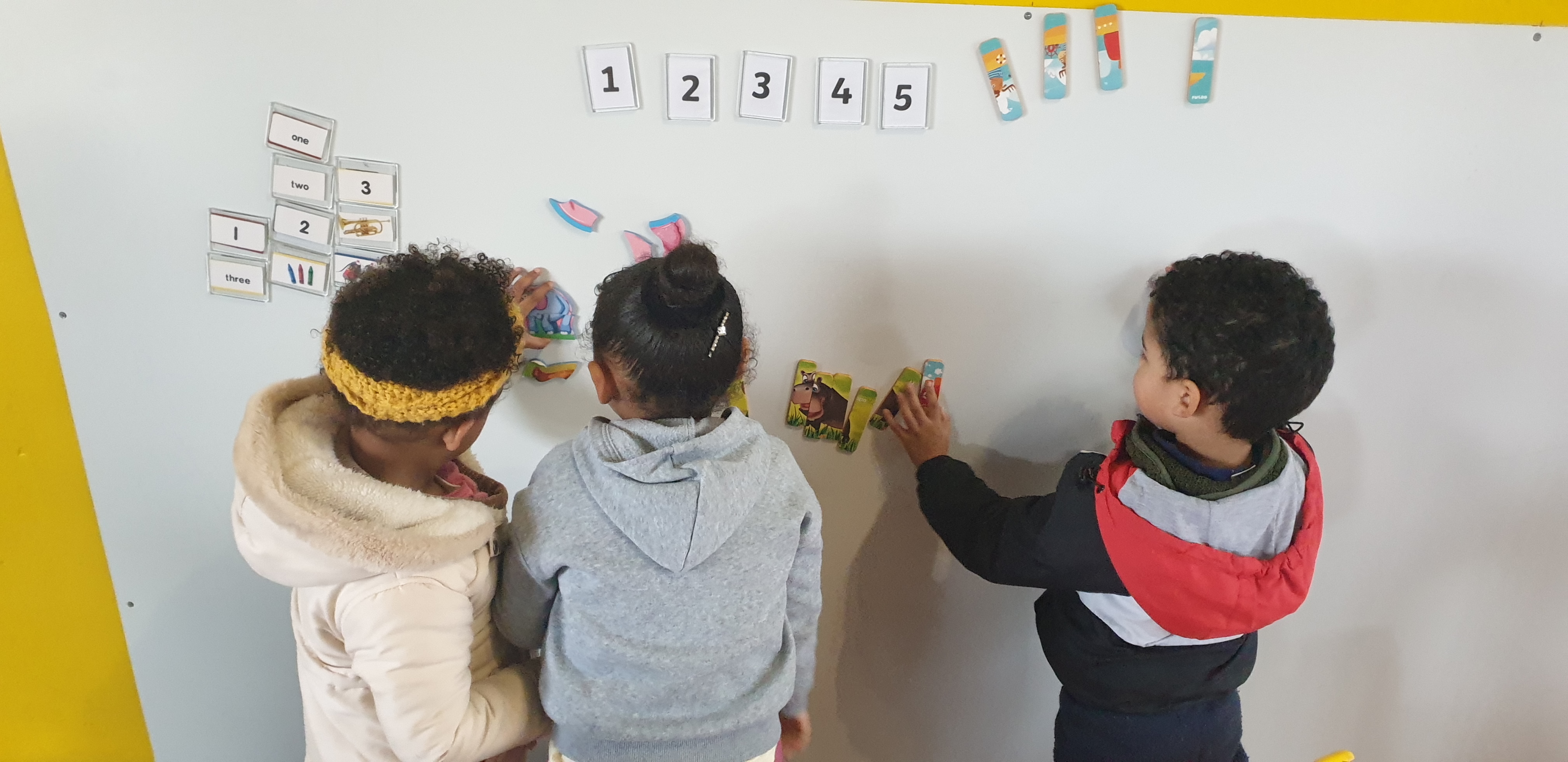 Children playing at Vygotsky School