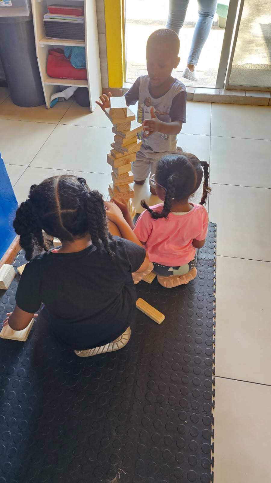Children playing outdoors